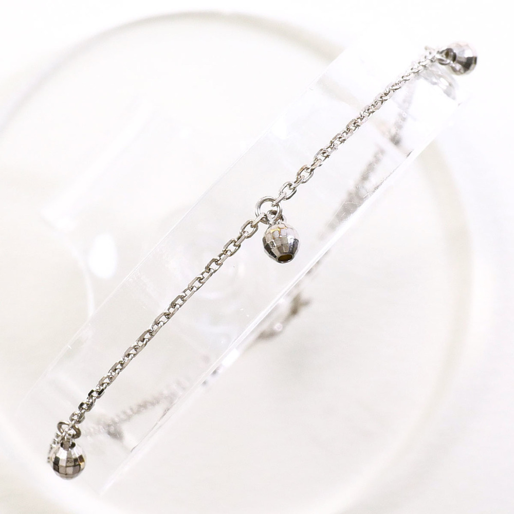 VINTAGE 18k Silver Charm Bracelet